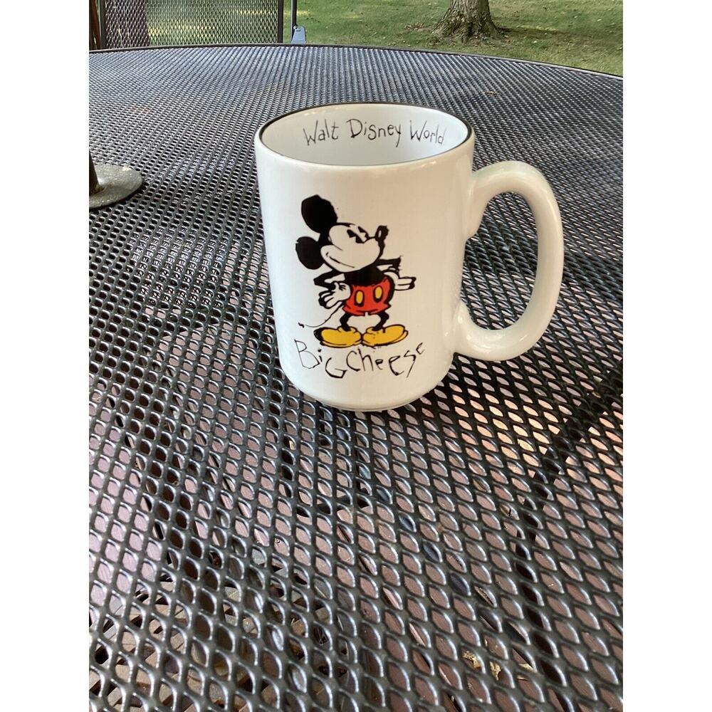 Walt Disney World Mickey Mouse "Big Cheese" 16oz. Ceramic Mug‎